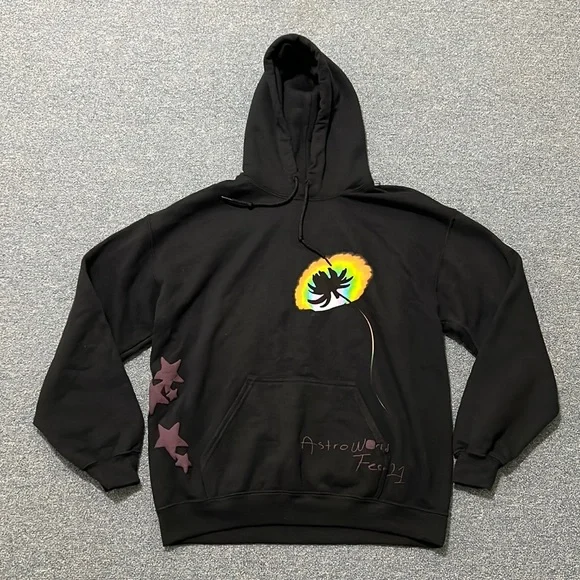 パーカー・フーディ Travis Scott Astroworld Houston Exclusive Hoodie Travis Scott Astroworld Houston Exclusive Hoodie Blue | Parallel